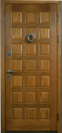 Фотография «Одностворчатая стальная дверь МДФ ПВХ надёжная №94»